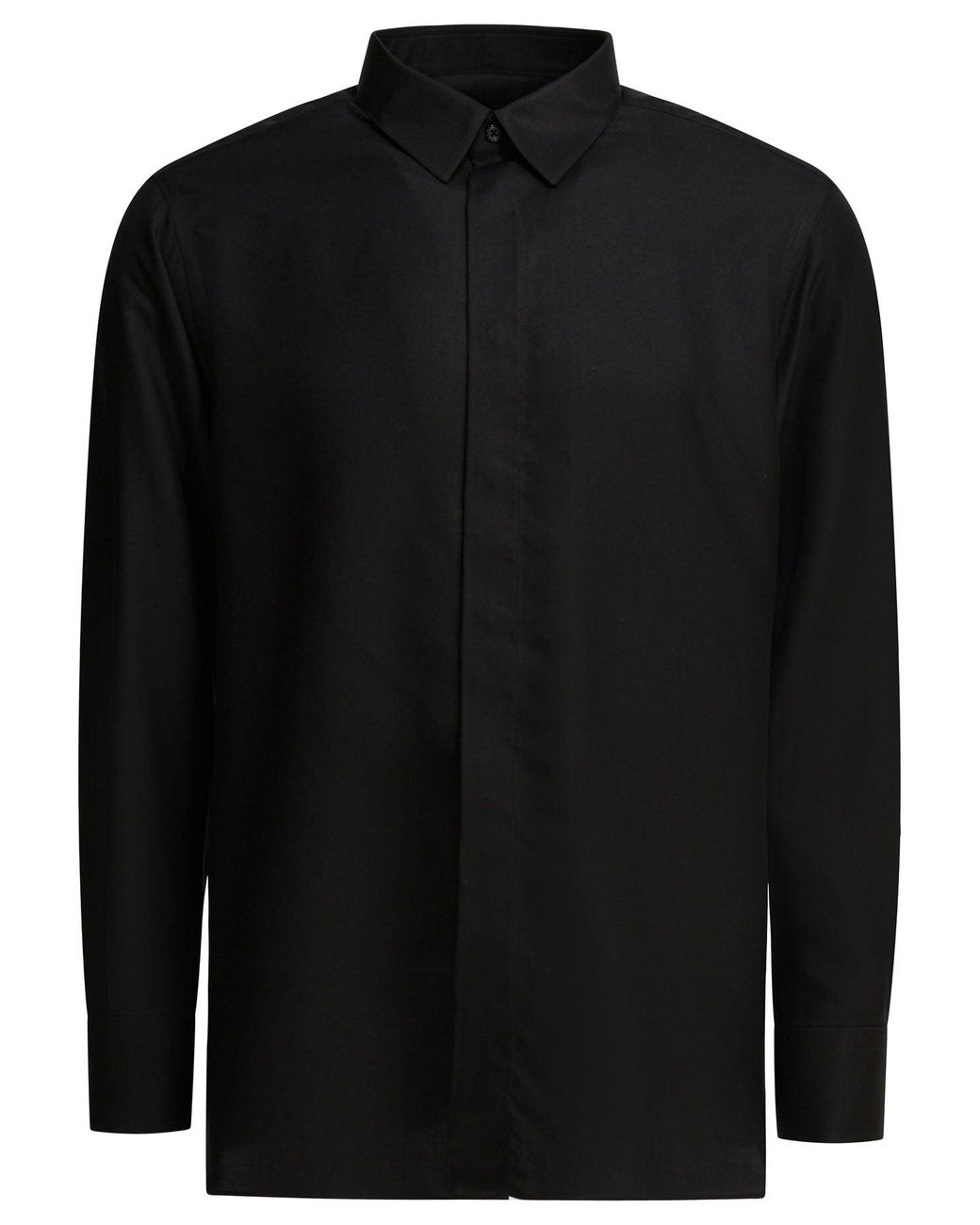 Tom Ford "drapy Twill" Casual Overhemd in het Black voor heren