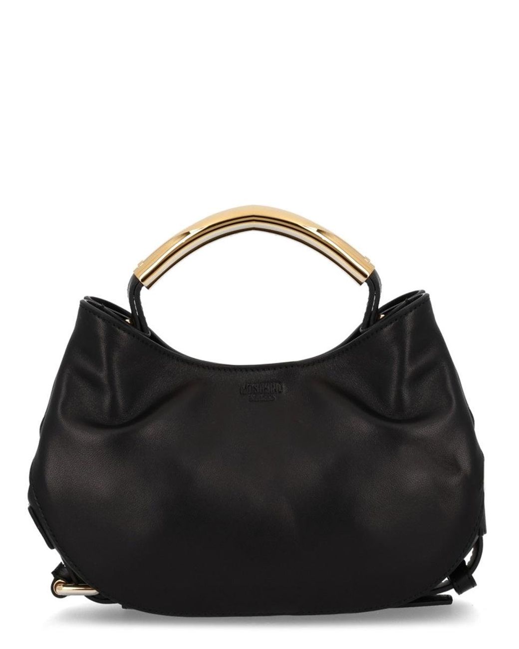 Moschino Black "Handle Me" Bag