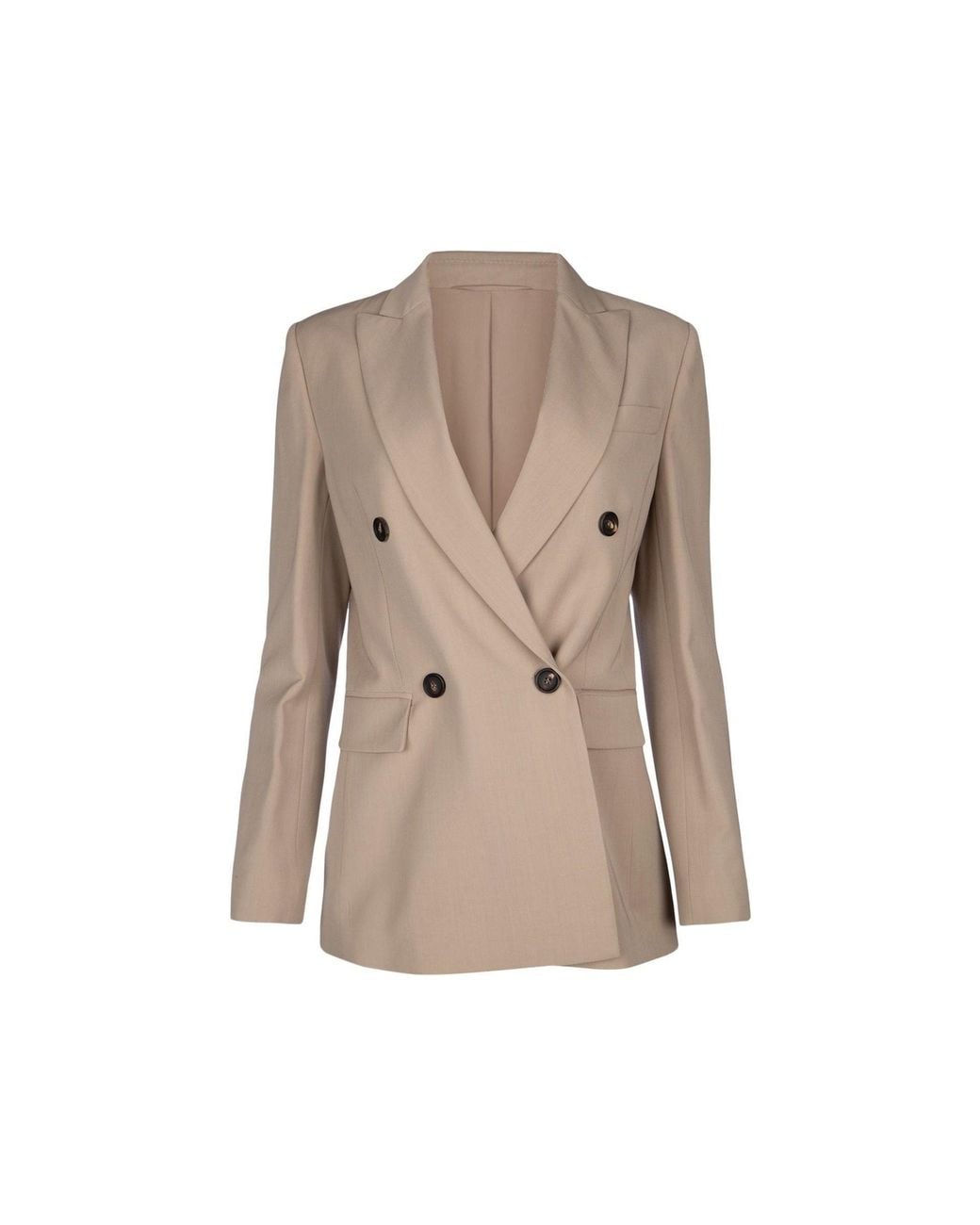 Brunello Cucinelli Natural Wool Jacket