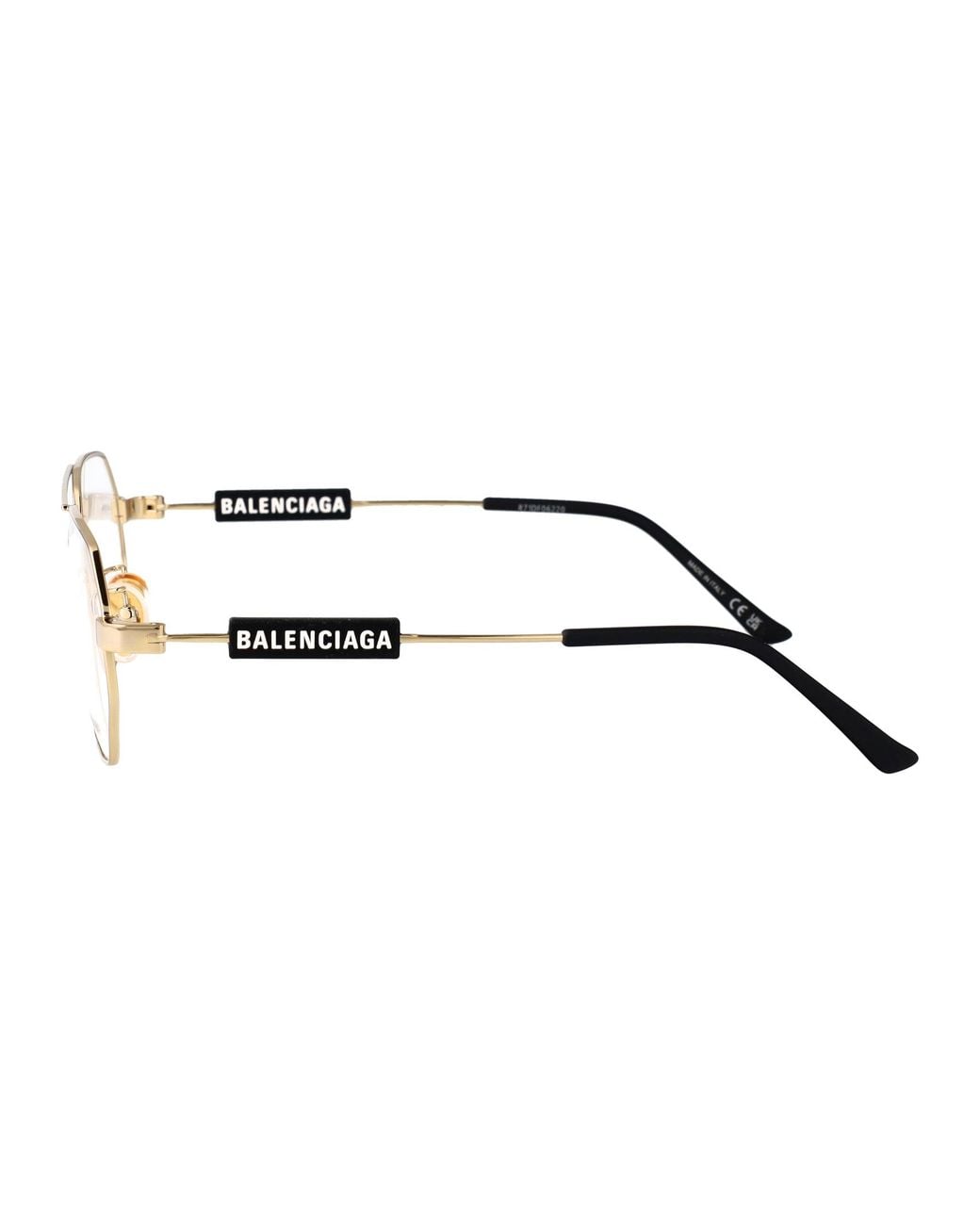 Balenciaga Metallic Metal Optical Glasses