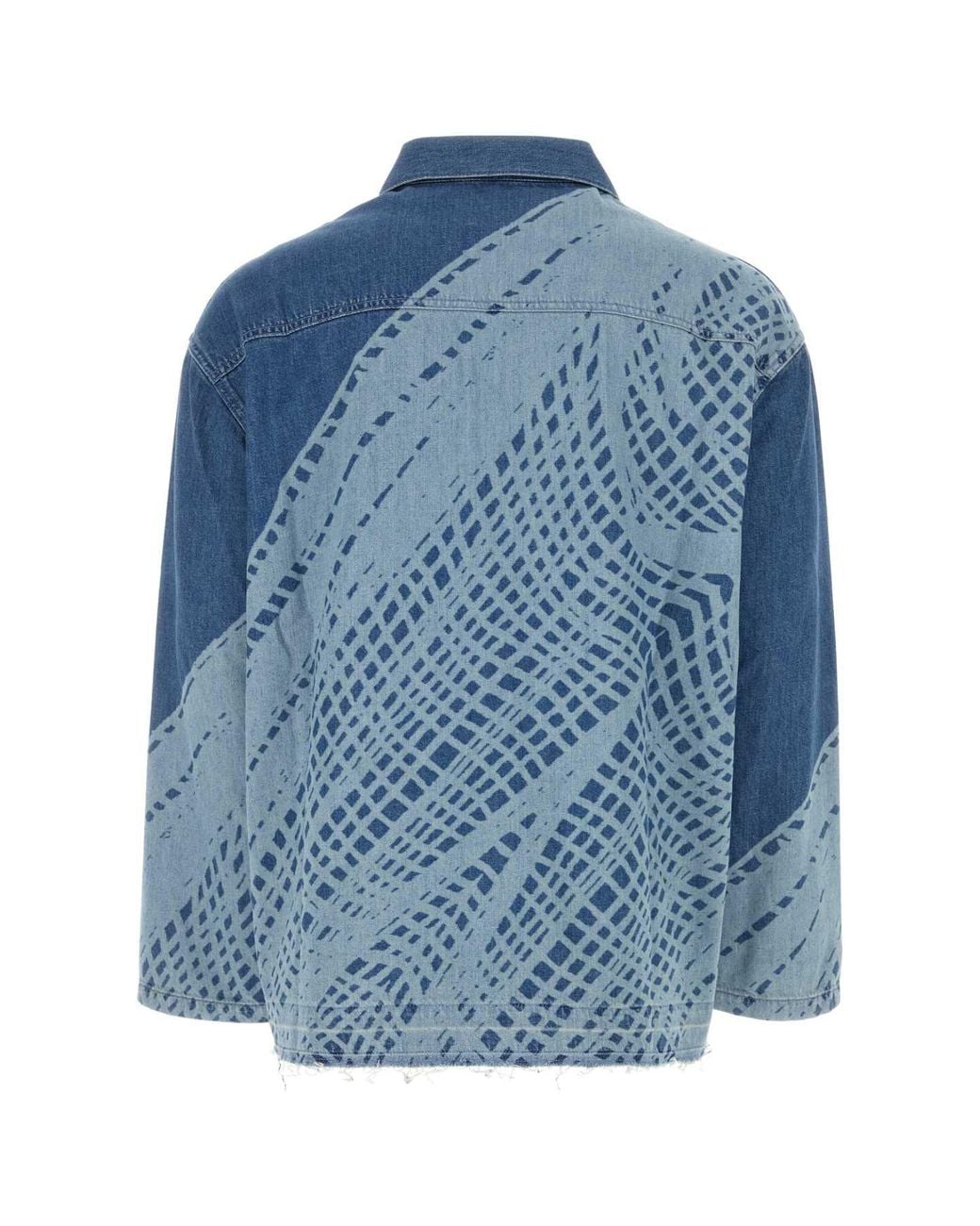 Loewe Blue Denim Polo Shirt