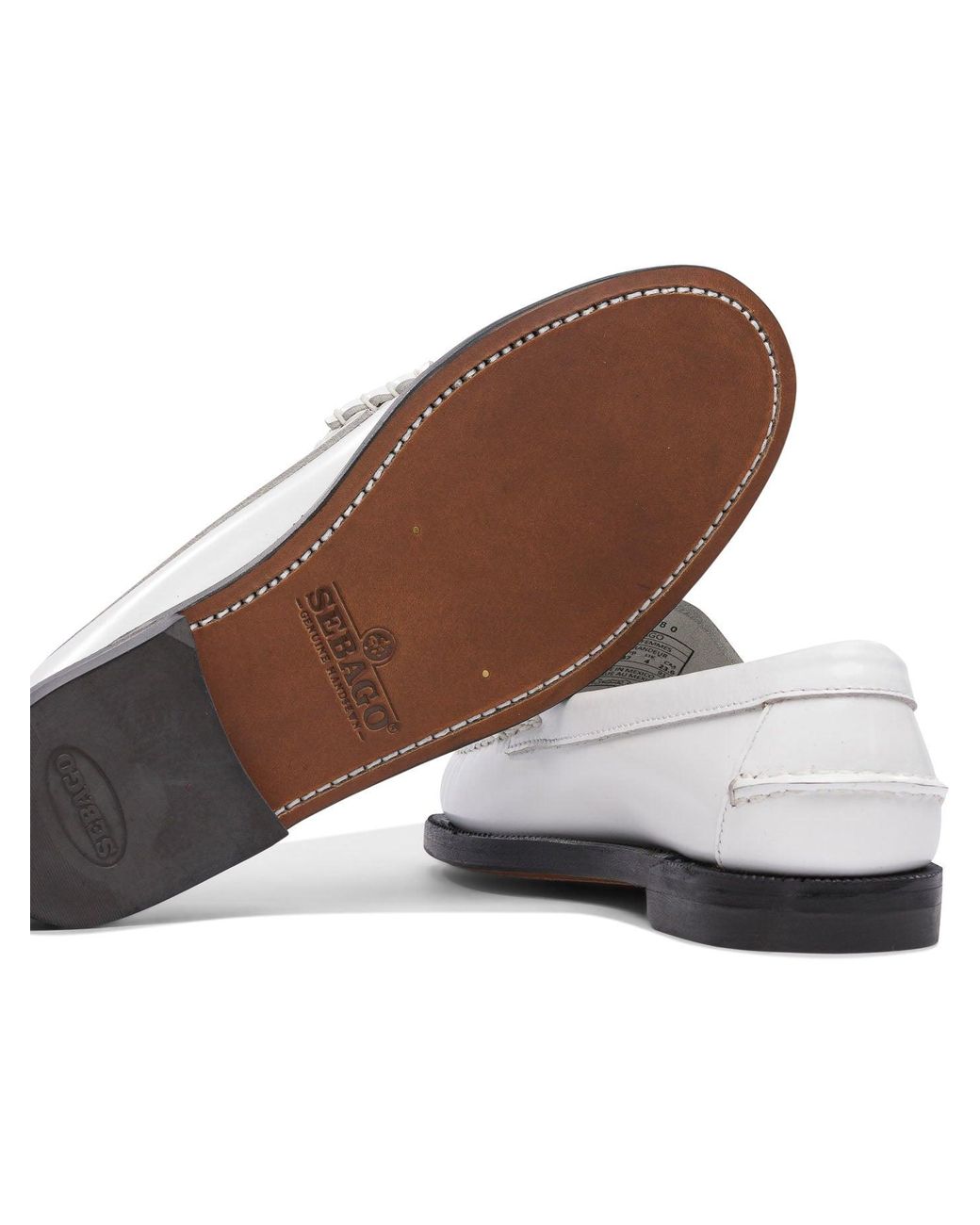 Sebago White Slipper & Pantoffeln