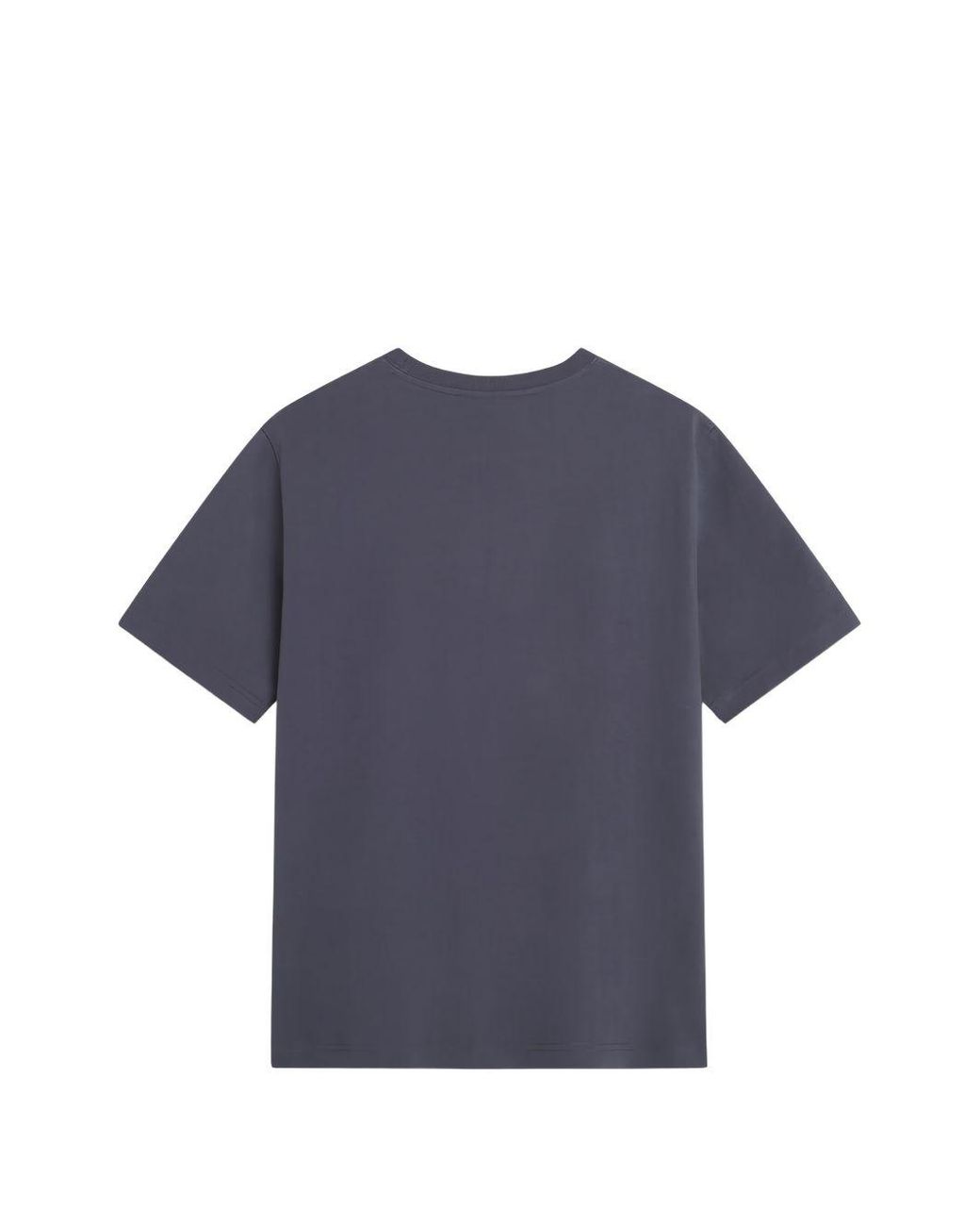 Maison Kitsuné Blue Dressed Fox Embroidered T-Shirt for men