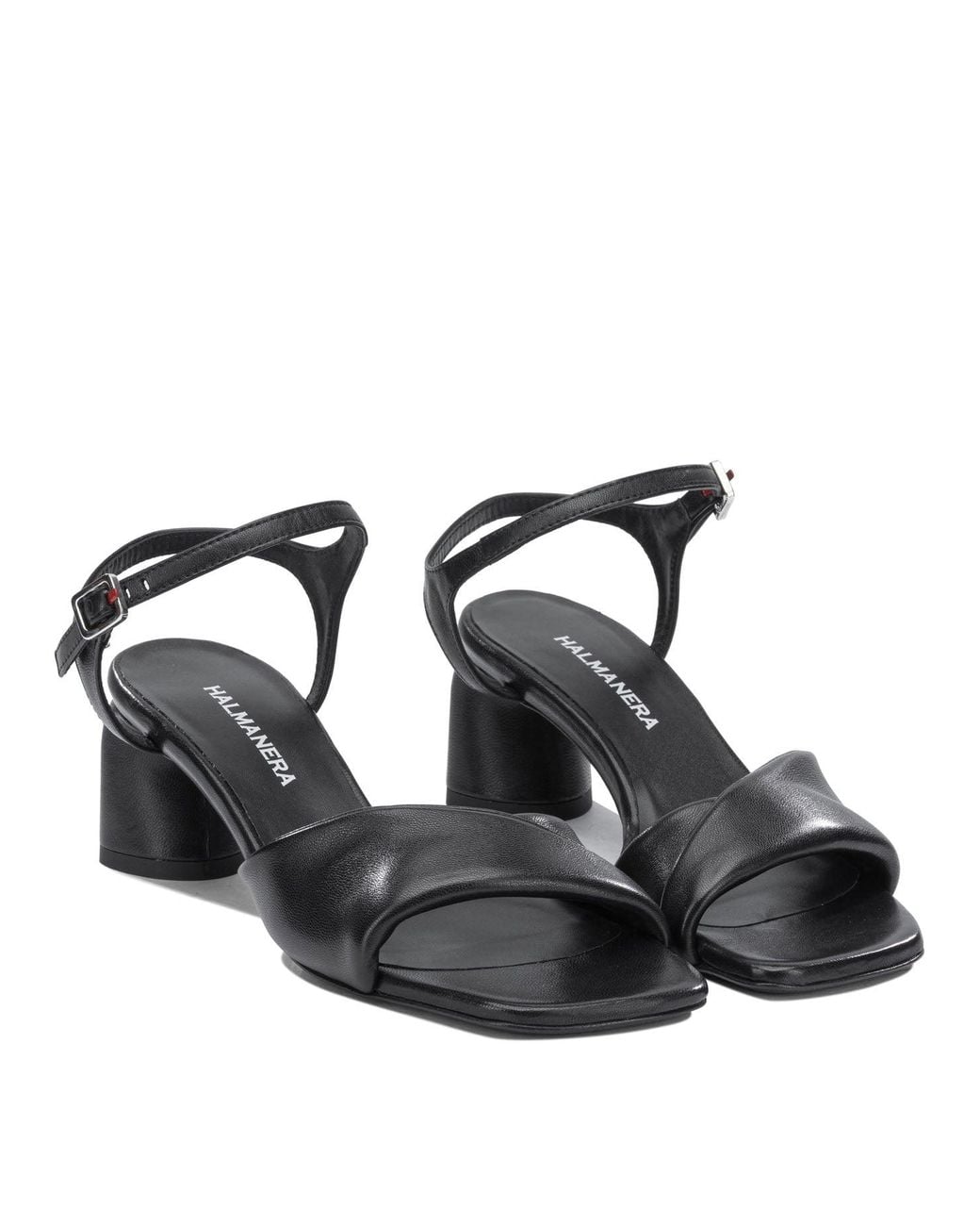 Halmanera Black Sandals