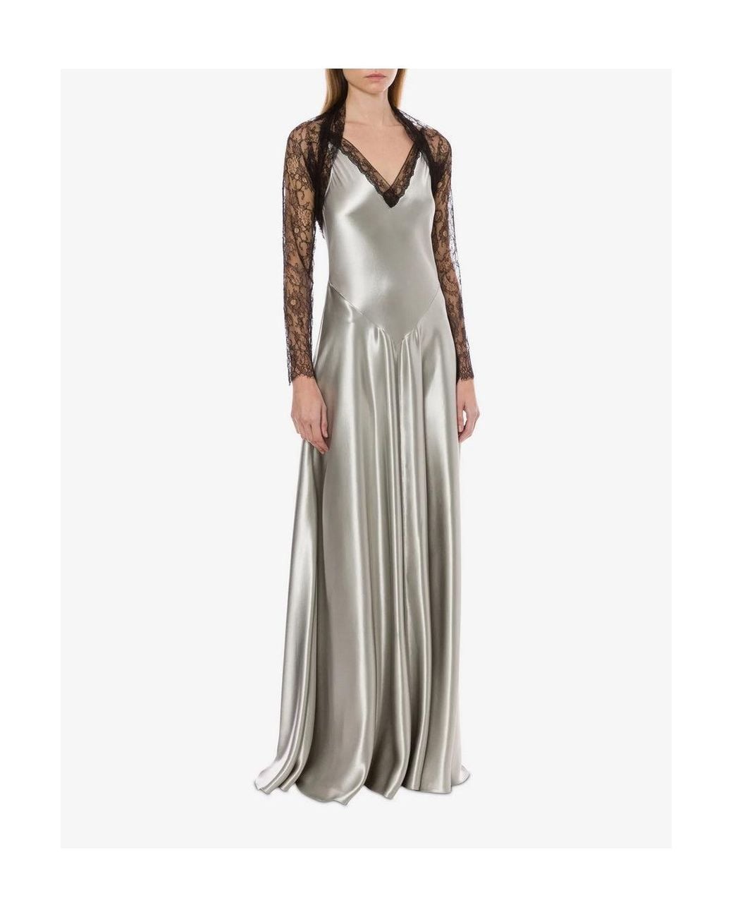 Alberta Ferretti White Alberta Ferretti Grey