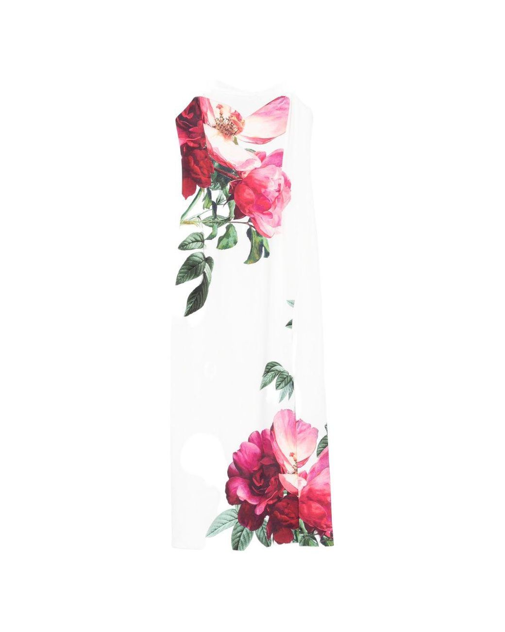 Alice + Olivia Pink Printed Long Dress