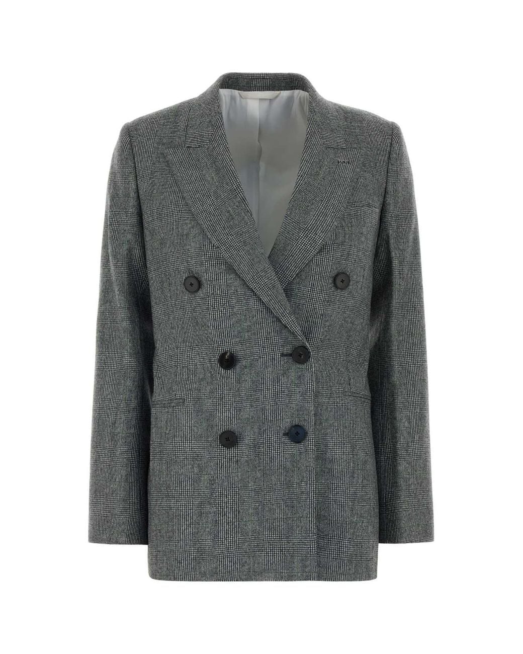 Givenchy Gray Double Breasted Jacket