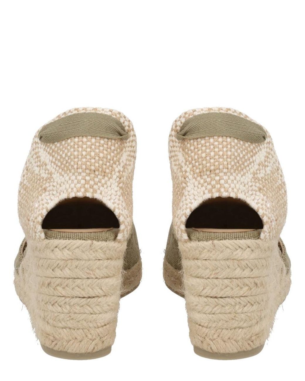 Castaner Metallic Solid Carina Wedges