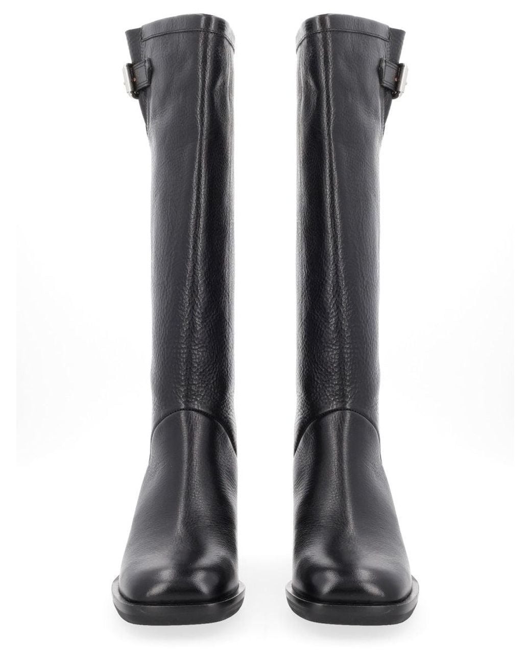 Our Legacy Black Solid High Boot