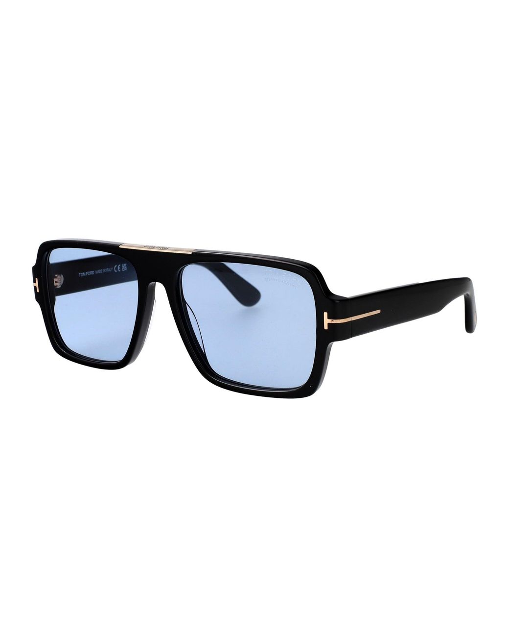 Tom Ford Blue Round Sunglasses Ft1408 01 V