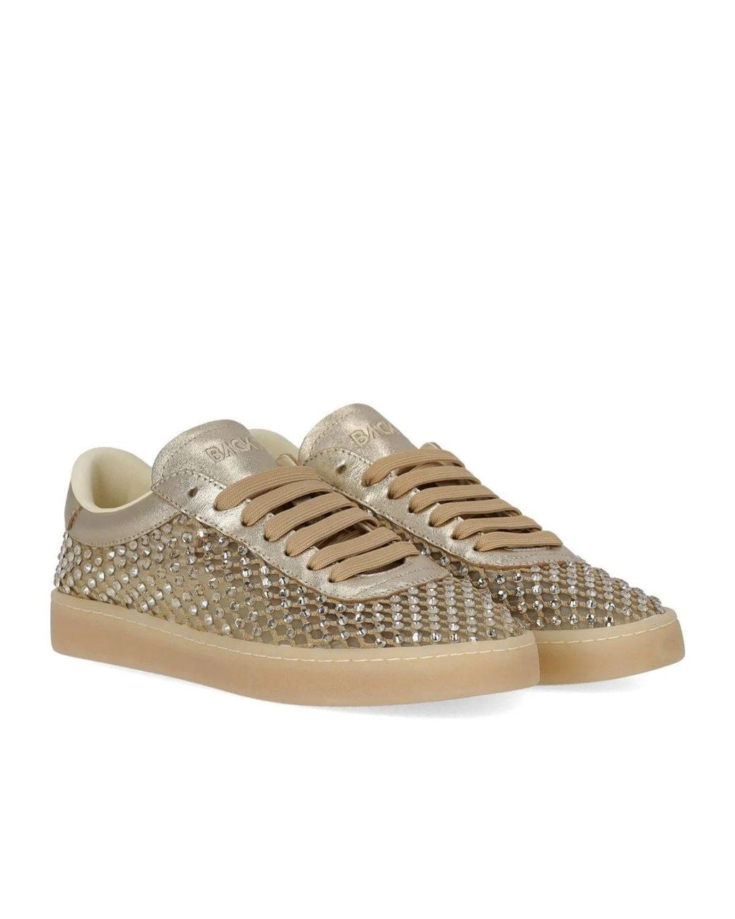 Back70 Brown Strass Big Smart Sneaker