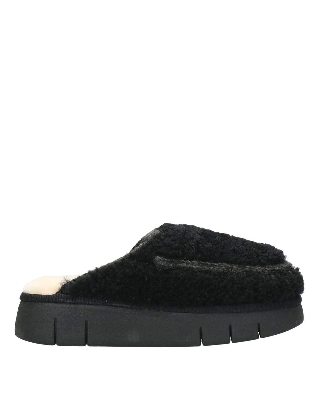Mou Black Sandals