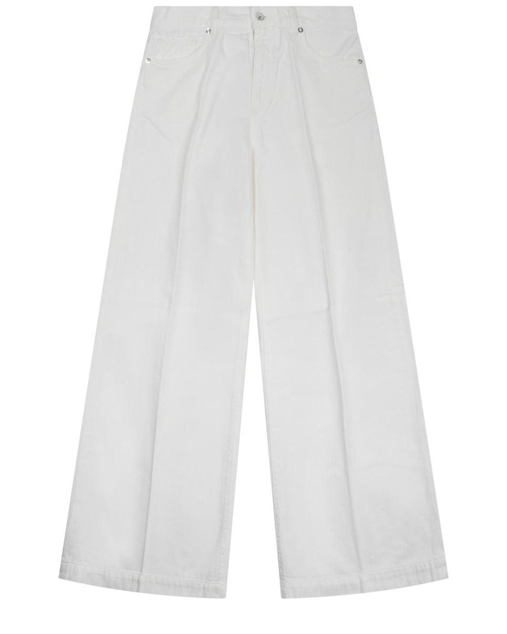 Nine:inthe:morning White Stylish Morning Trousers For