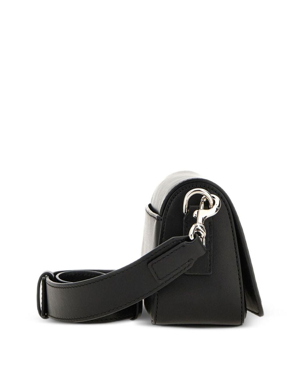 Hogan Black Leather Crossbody Bag