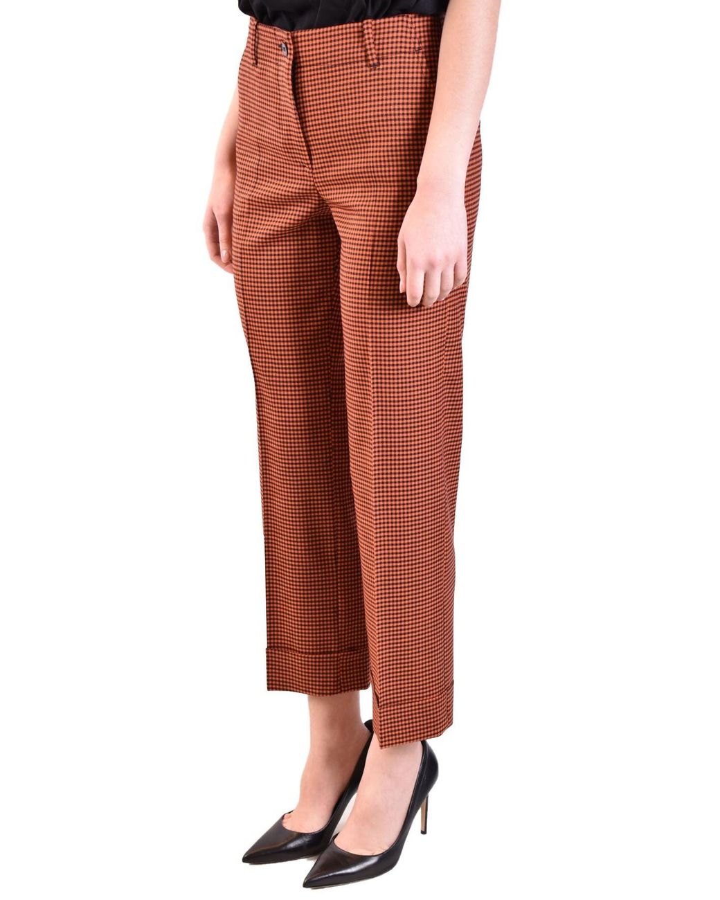 Alberto Biani Red Trousers