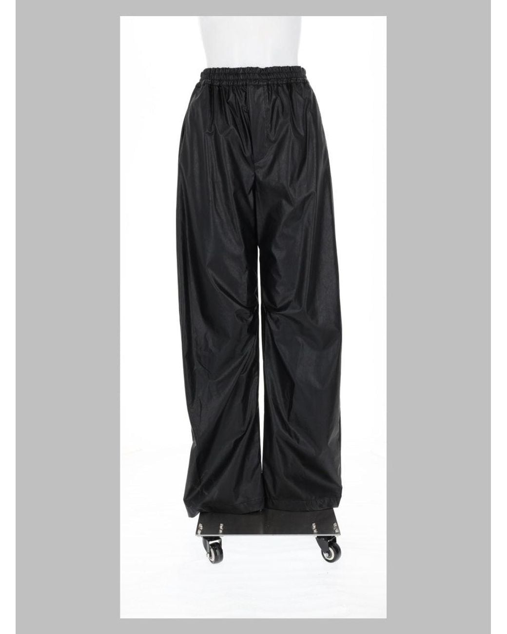 MM6 by Maison Margiela Black Pantalone Ampio