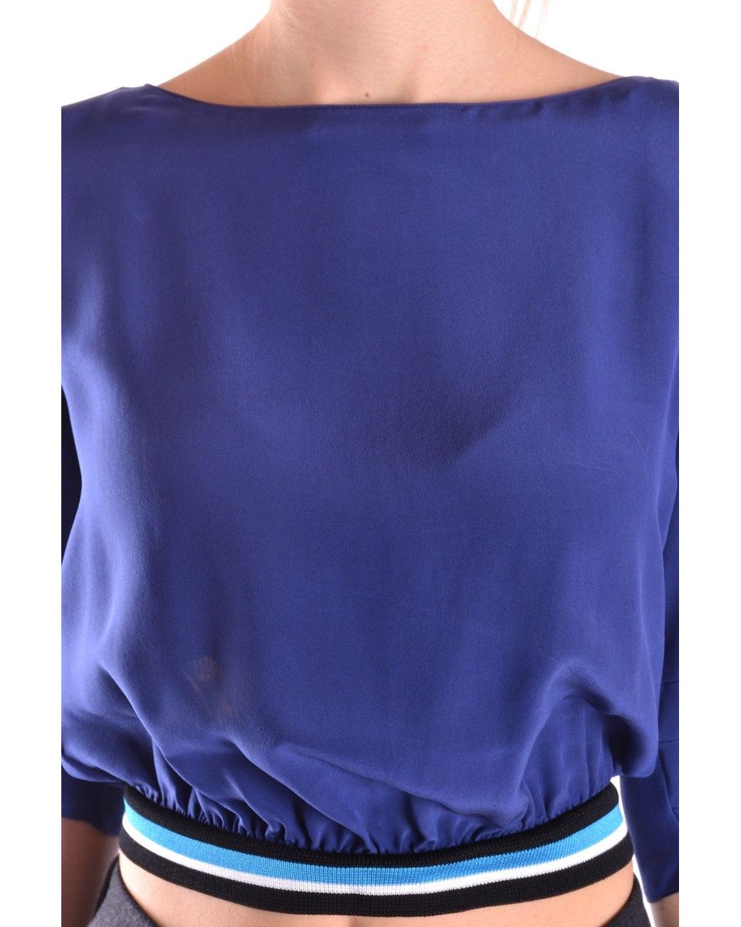 Prada Topje Blauw in het Blue