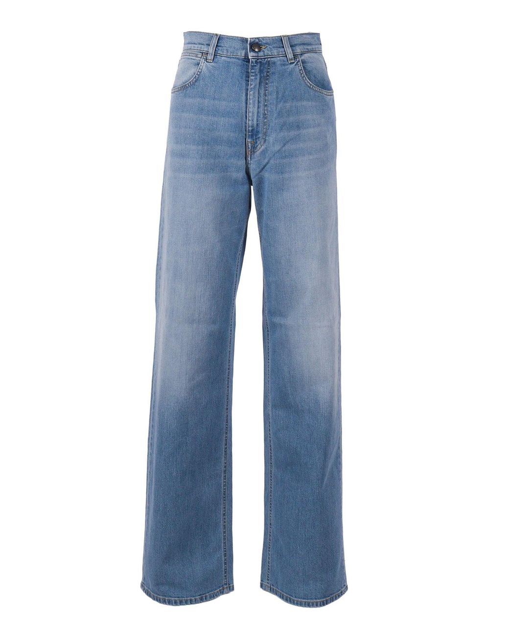 Fay Blue Pantalone 5 Tasche Flare Denim