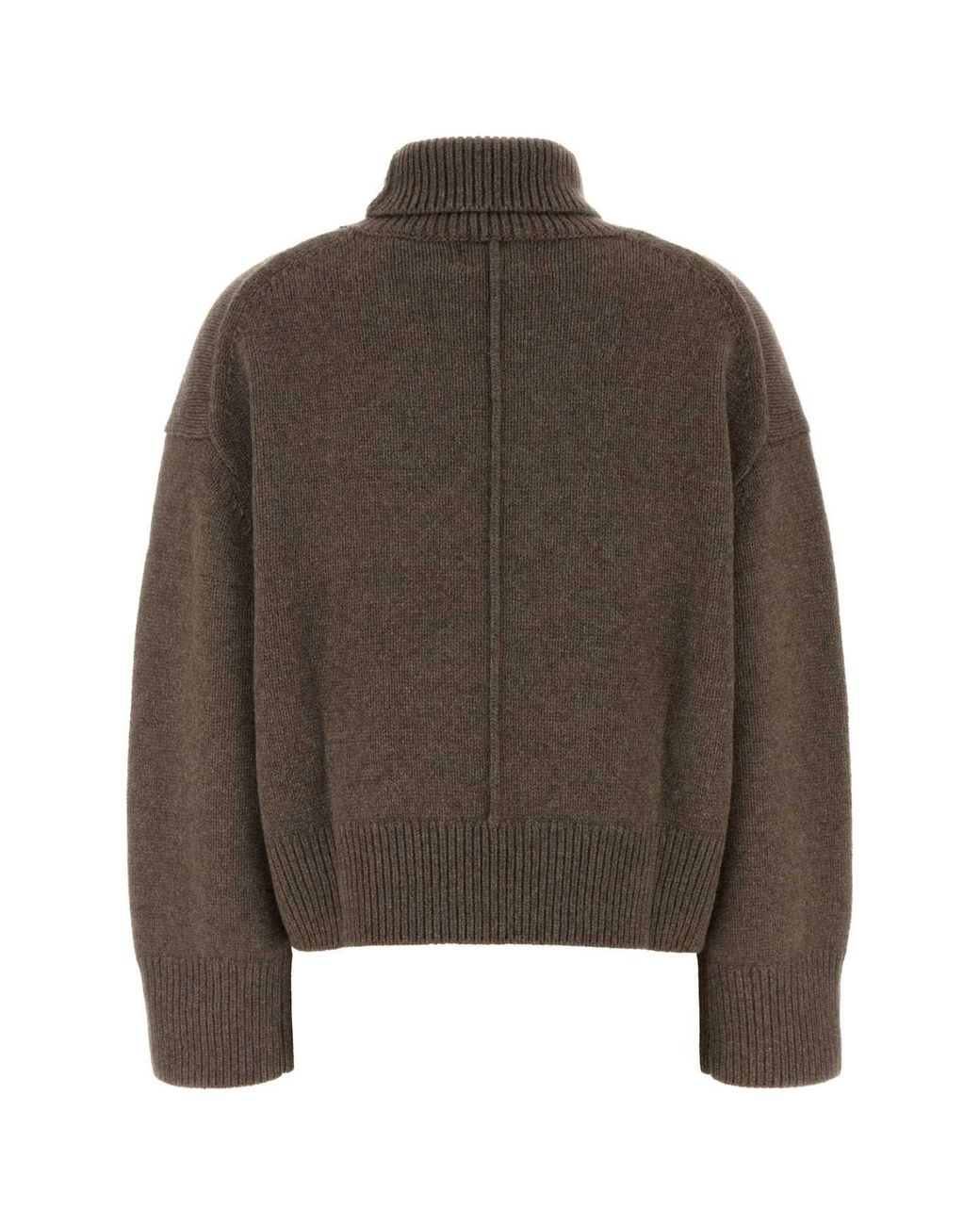Loulou de Saison Brown Mud Cashmere Jonah Sweater