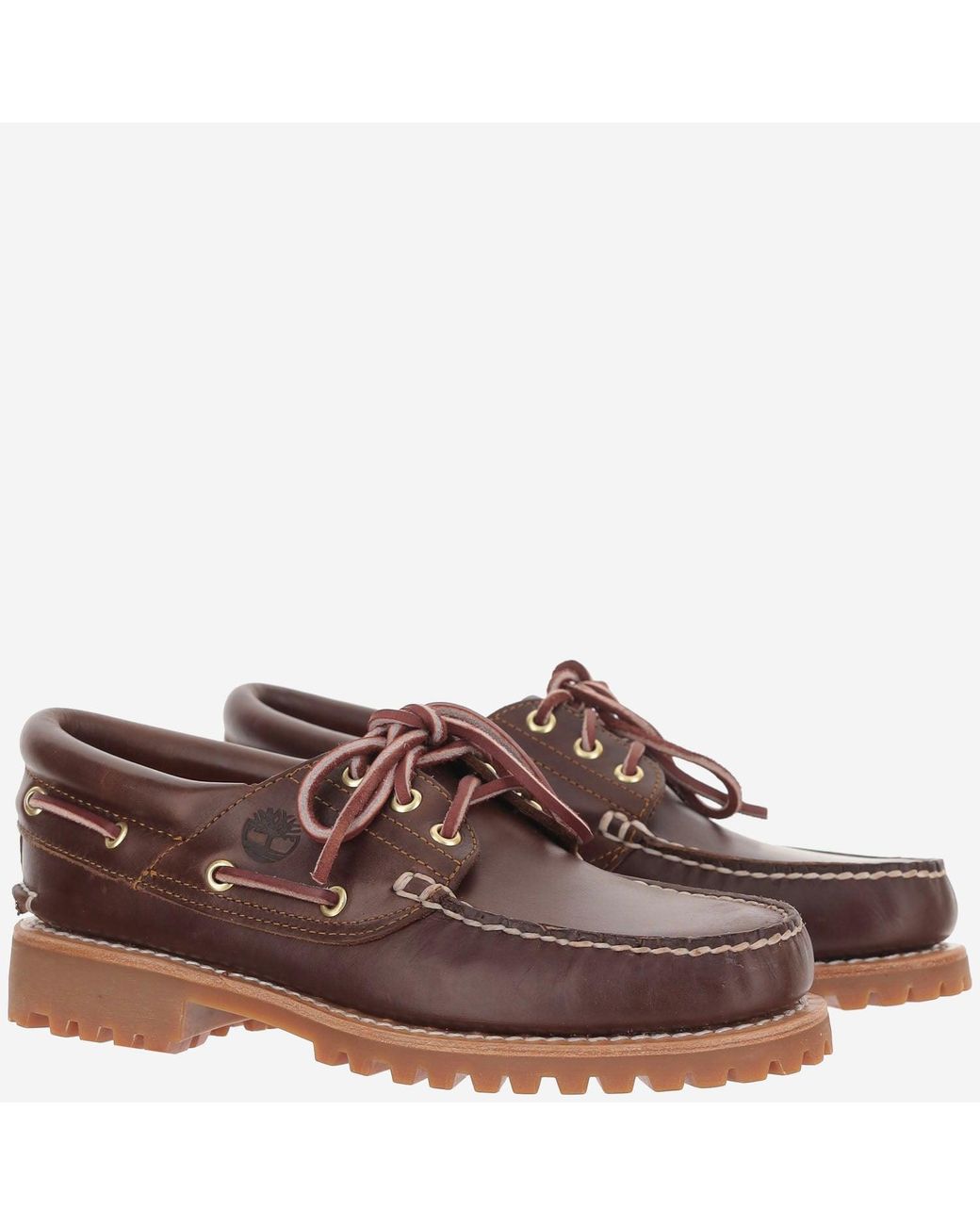 Timberland Brown Leather Loafers