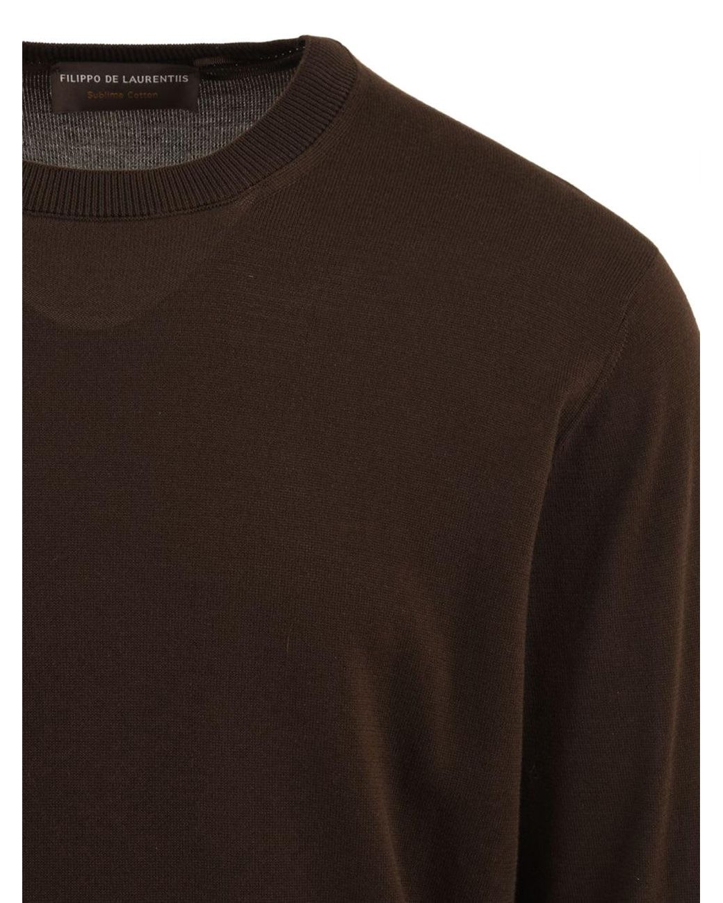 Filippo De Laurentis Brown Sweaters