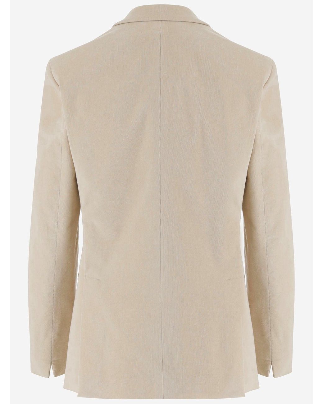 Lardini Natural Stretch Cotton Jacket