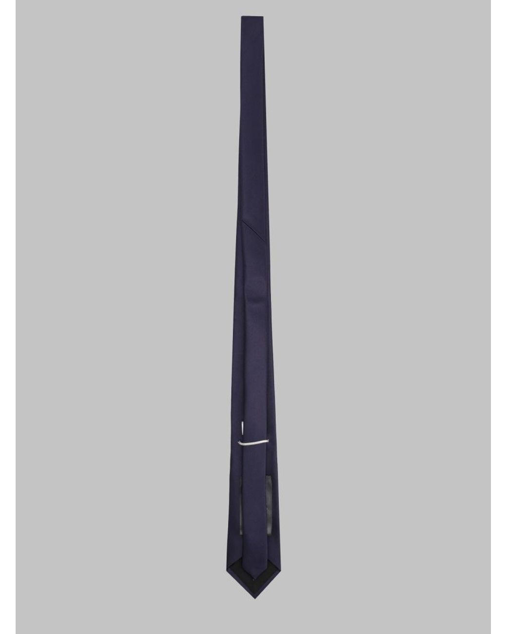 Saint Laurent Blue Cravatta