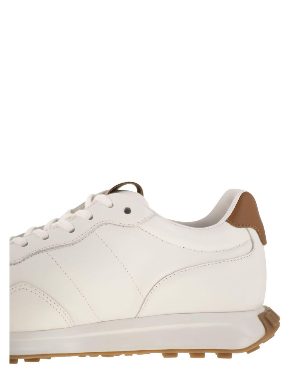 Hogan H601 Leder-Sneakers in White für Herren