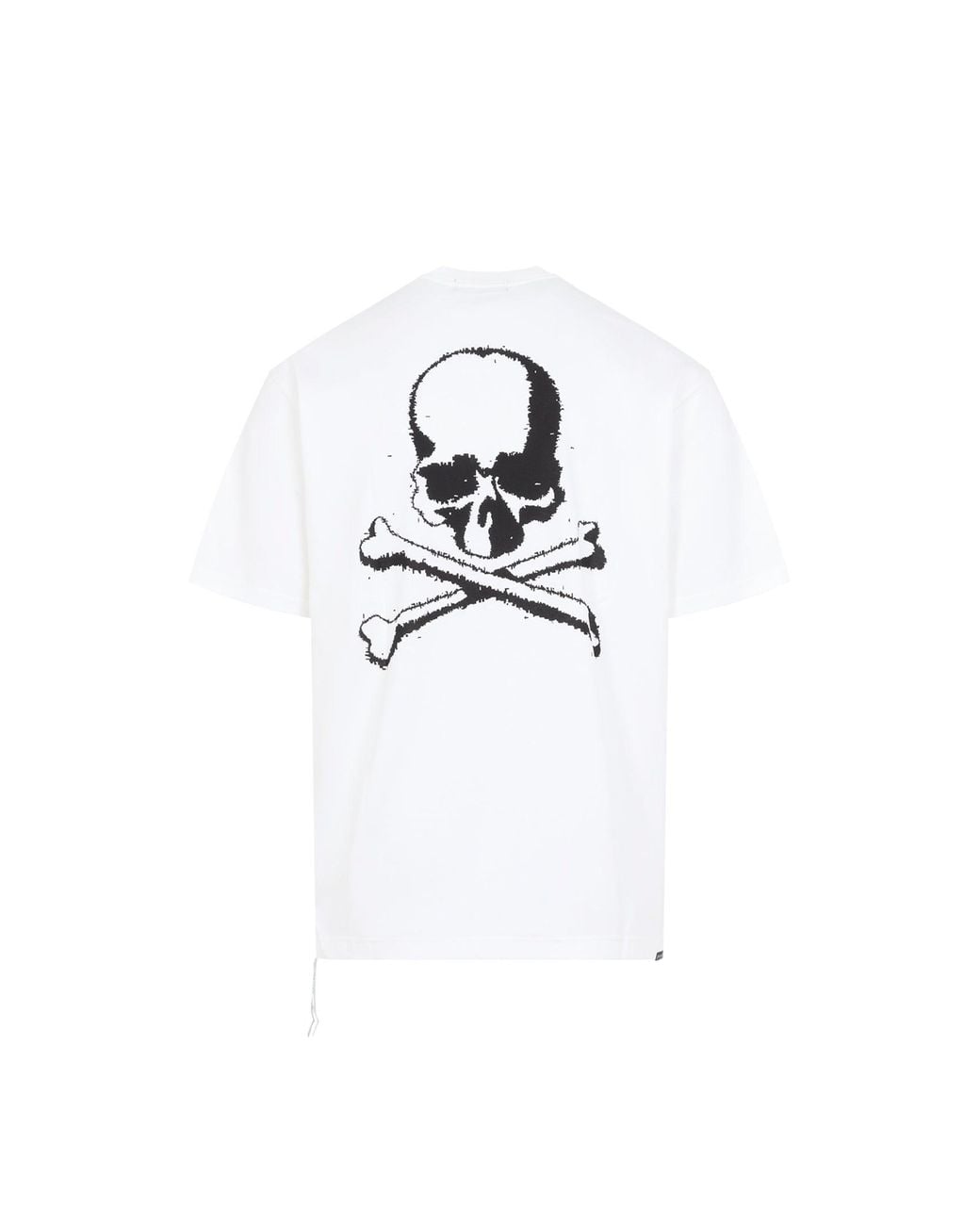 MASTERMIND WORLD White Noise Logo S/S T Shirt