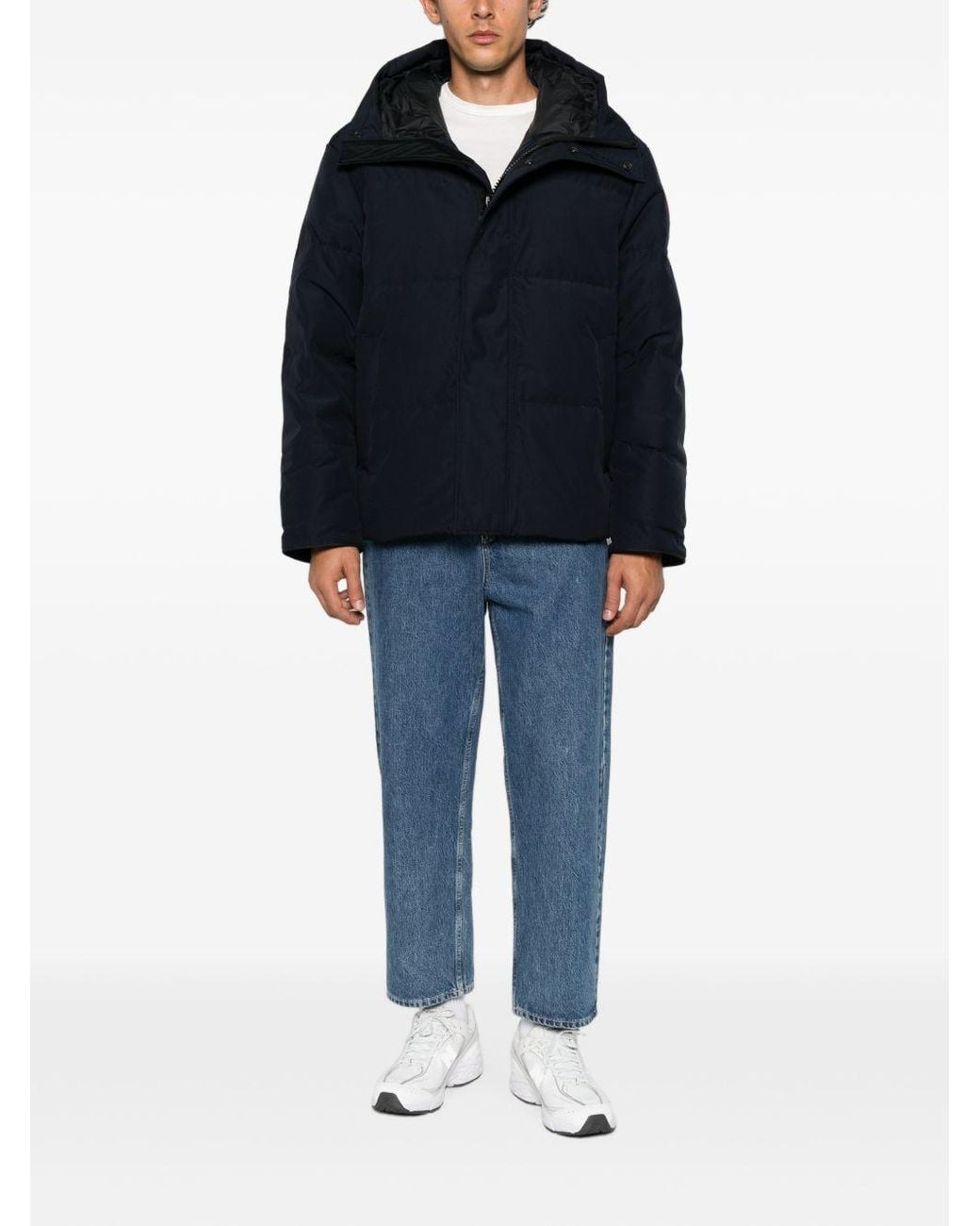 Canada Goose Blue Seymour Short Down Jacket for men