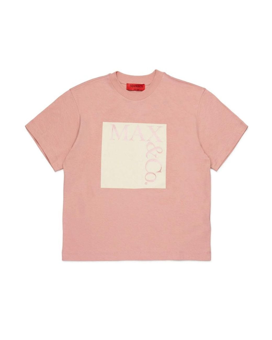 MAX&Co. Pink T Shirt With Logo