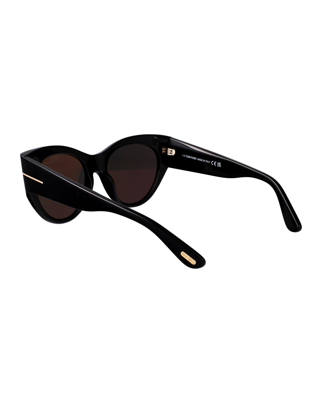 Tom Ford Black Round Sunglasses Ft1416 01 A