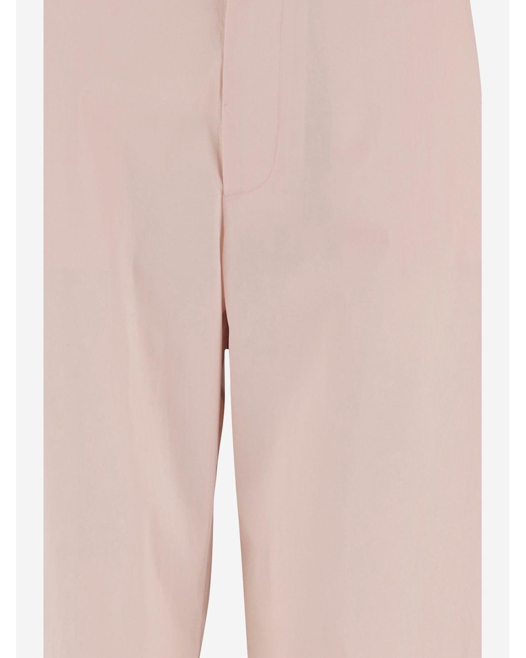 Sa Su Phi Pink Cotton Blend Trousers