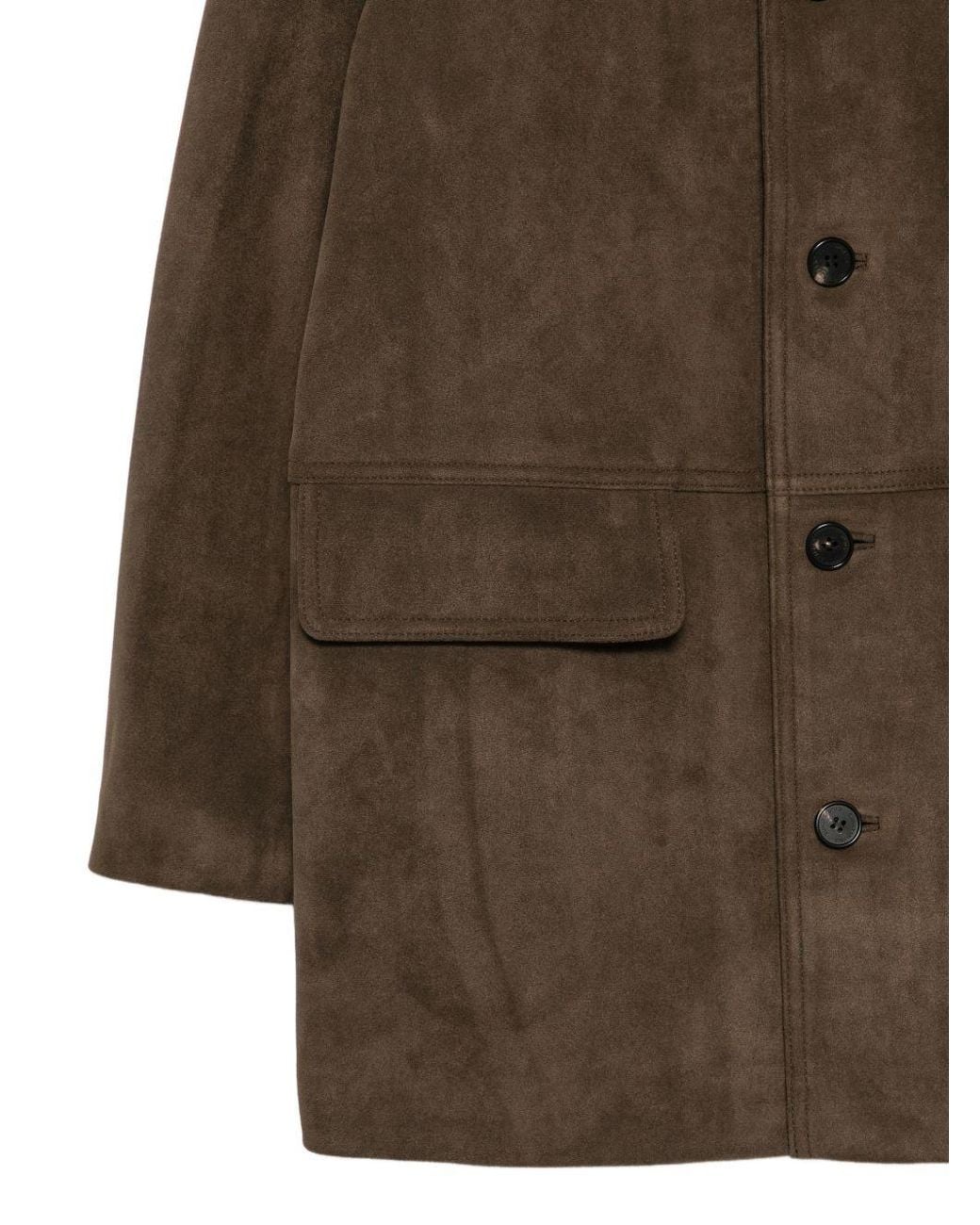 DUNST Brown Synthetic Leather Jacket