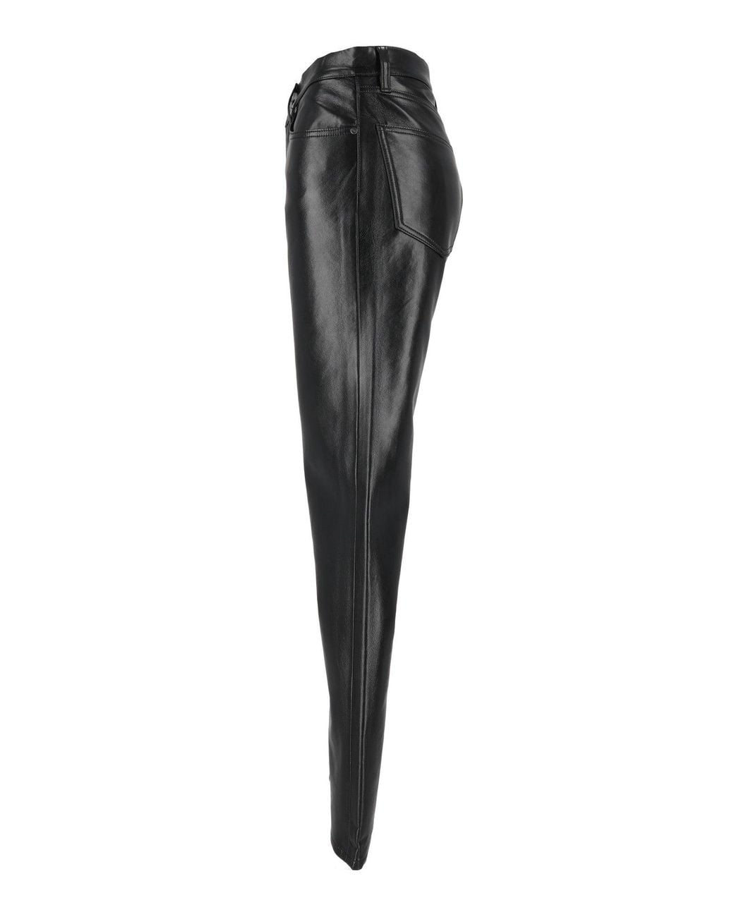 Agolde Black Lana High Rise Vintage Strt