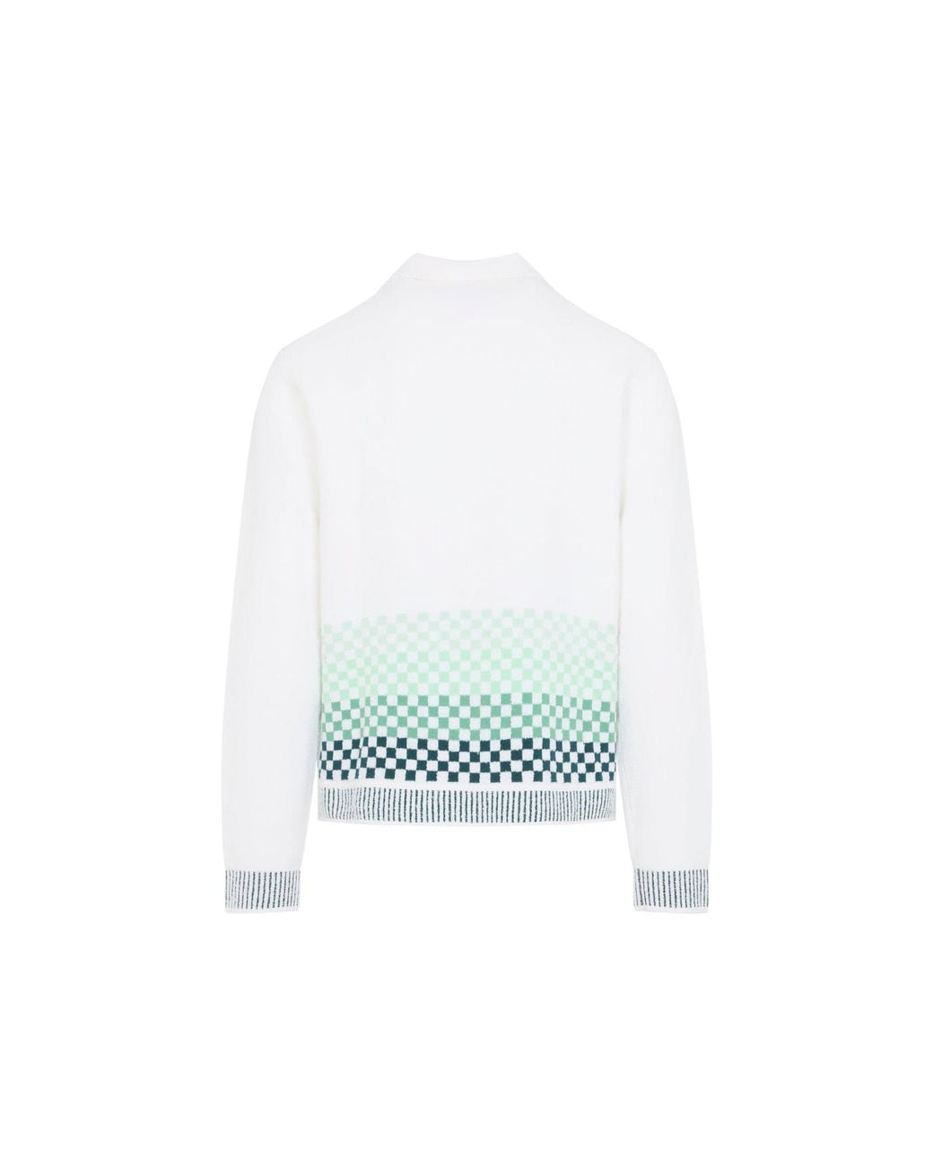 Casablanca White L/S Polo Shirt