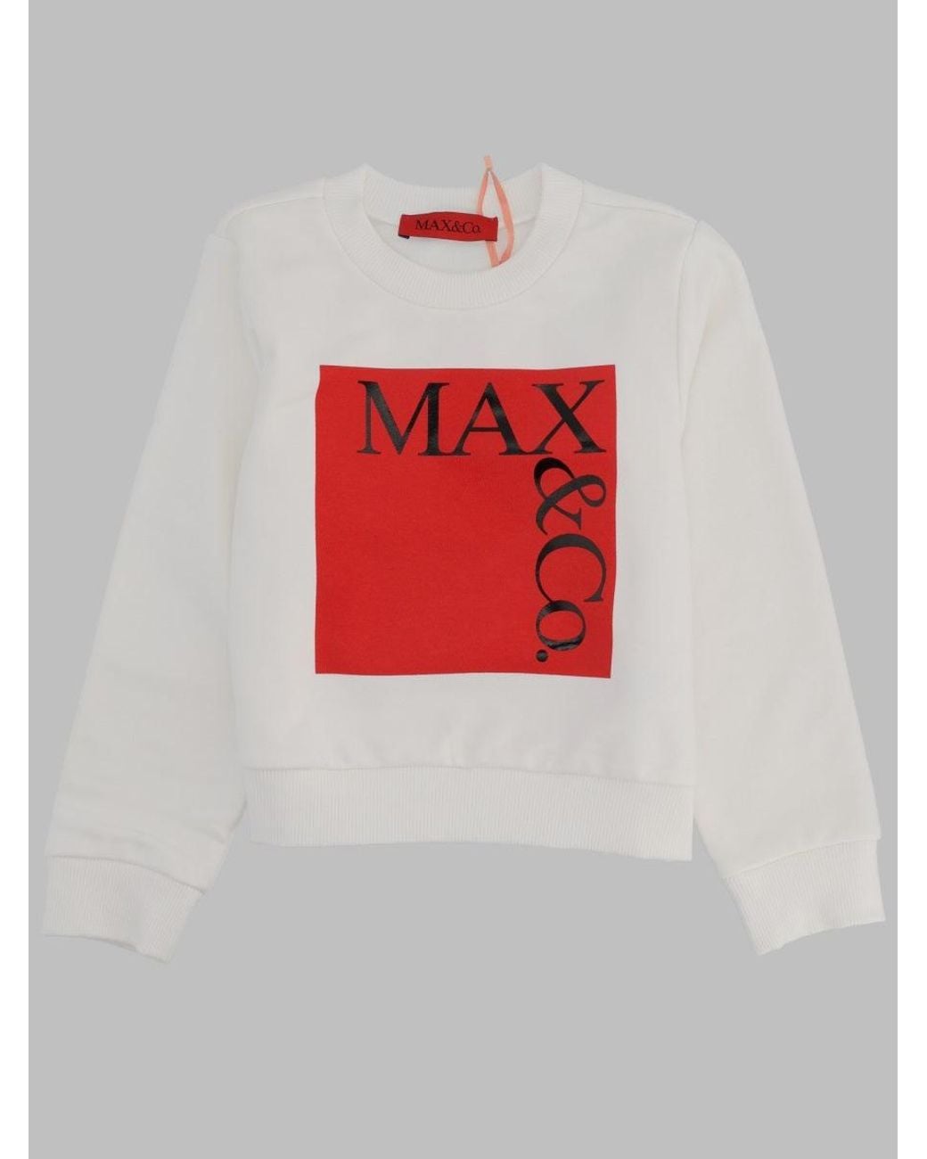 MAX&Co. Red Girls 100% Cotton Sweatshirt