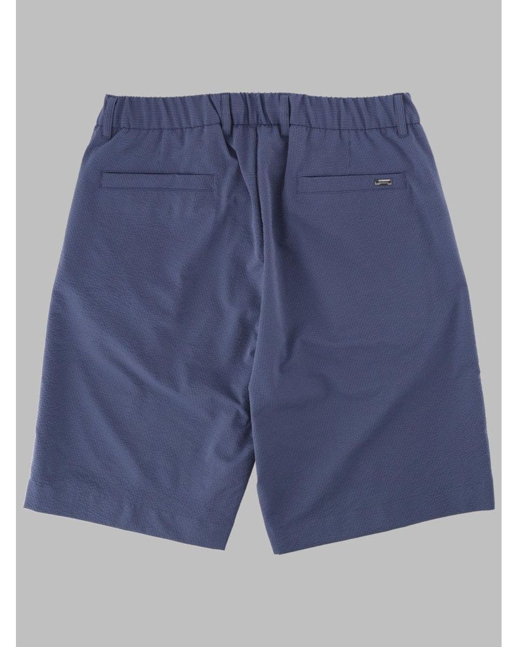 Herno Blue Shorts A Coste