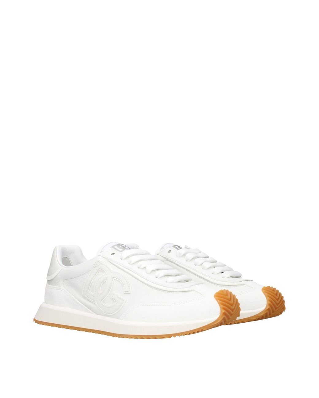 Dolce & Gabbana White Dolce And Gabbana Sneakers Leather