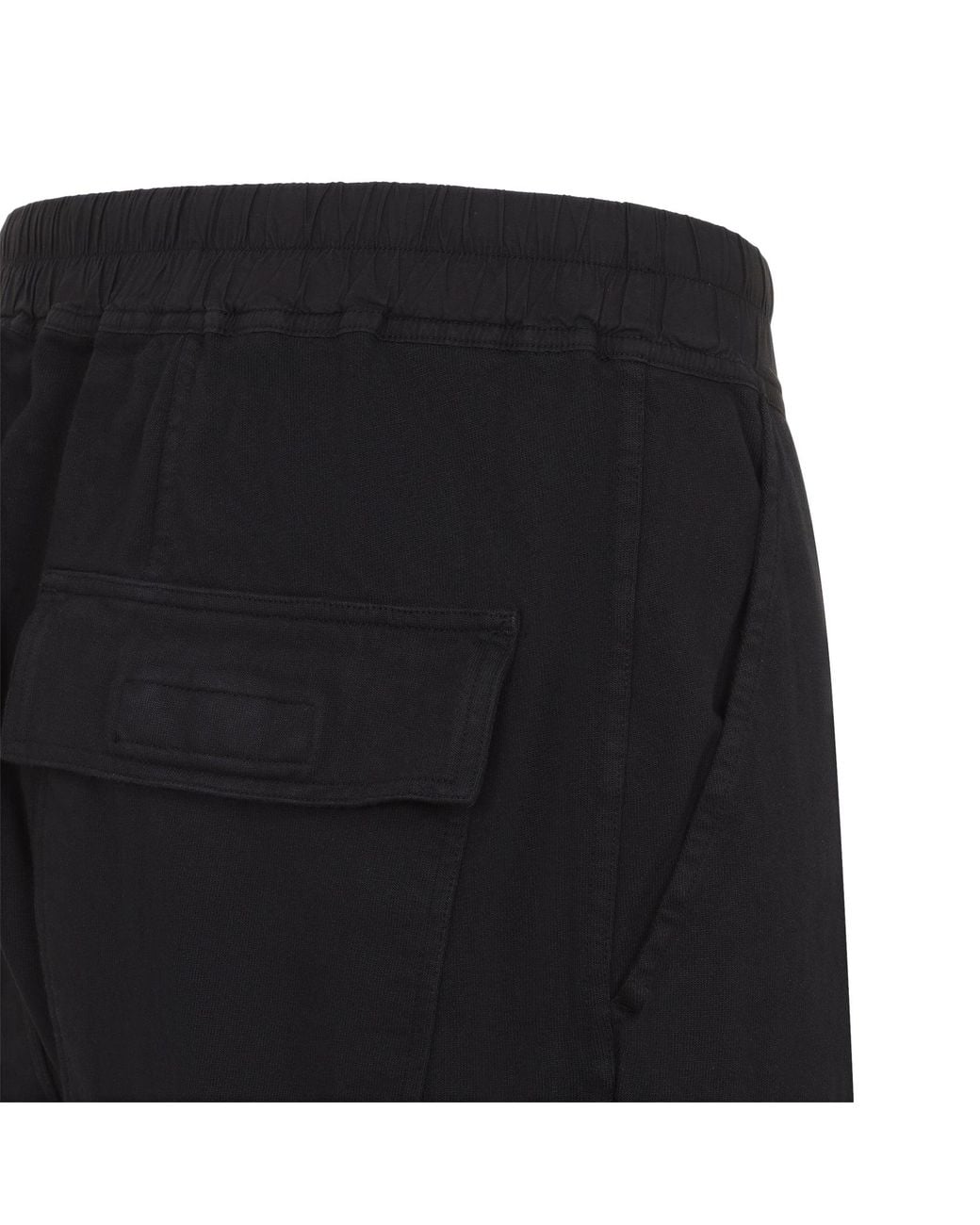 Rick Owens Prisoner Drawstring Pants in het Black voor heren