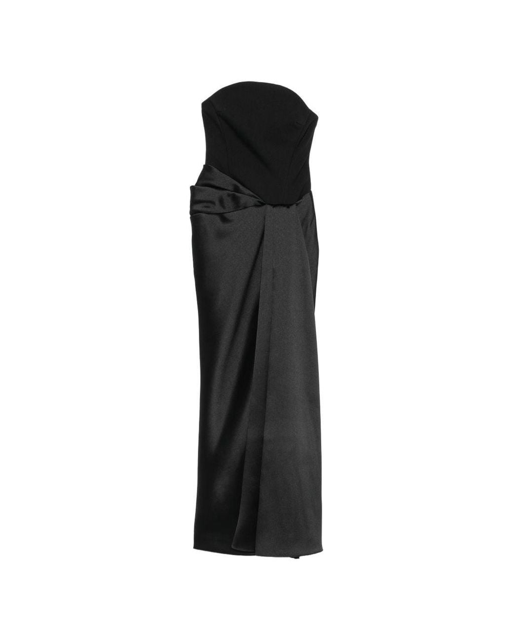 Solace London Black Seri Maxi Dress