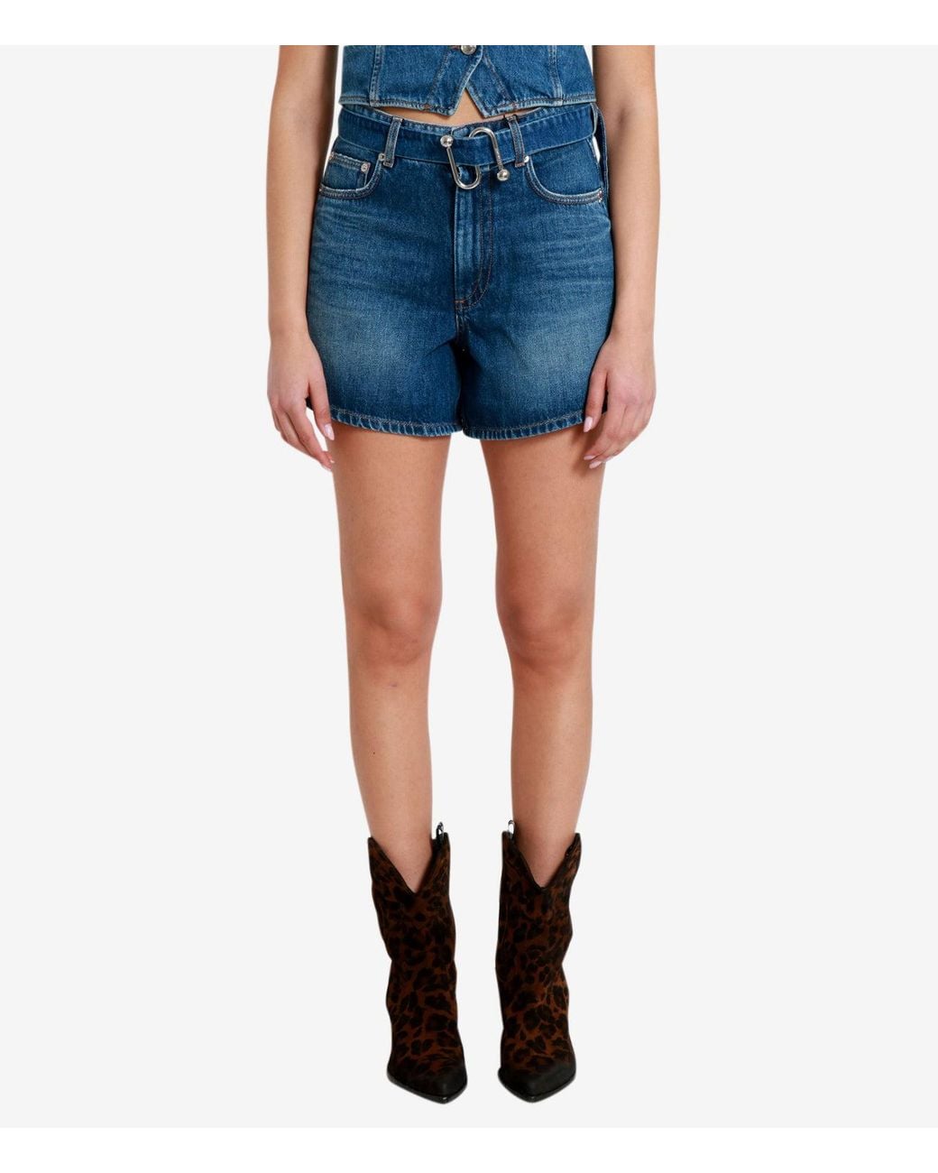 Sportmax Blue Shorts