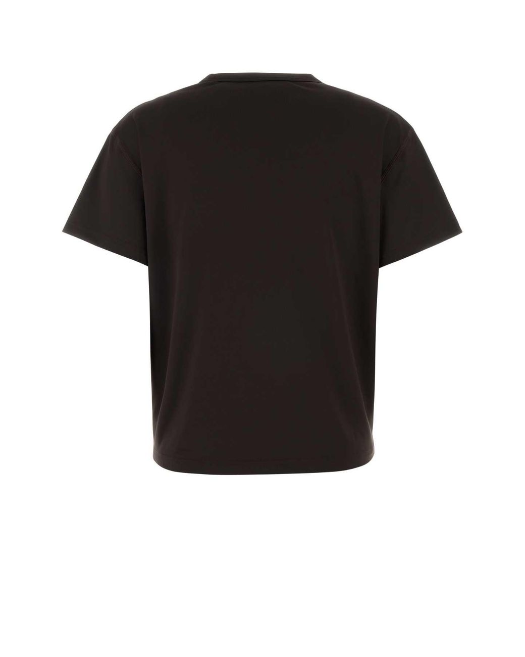 Jil Sander Black Dark Stretch Polyester T-Shirt