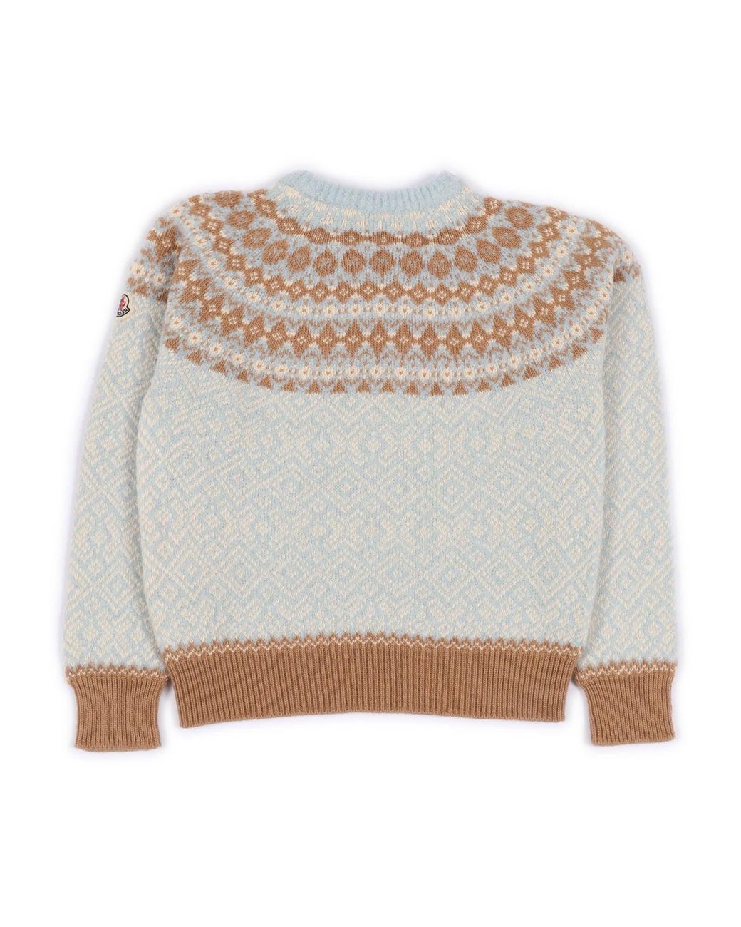 Moncler White Light Crew Neck