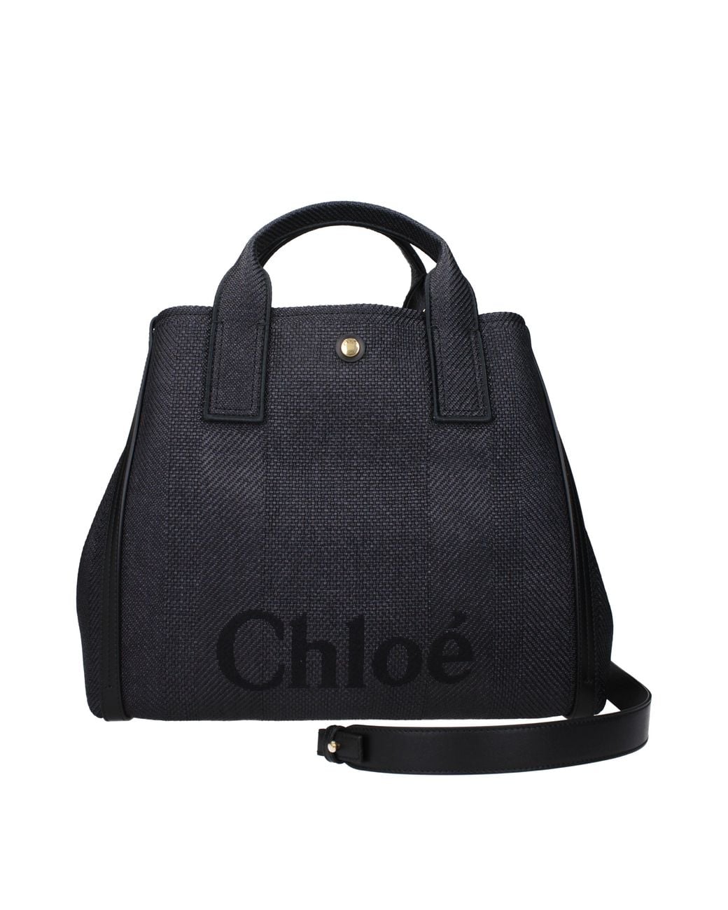 Chloé Black Fabric Handbags