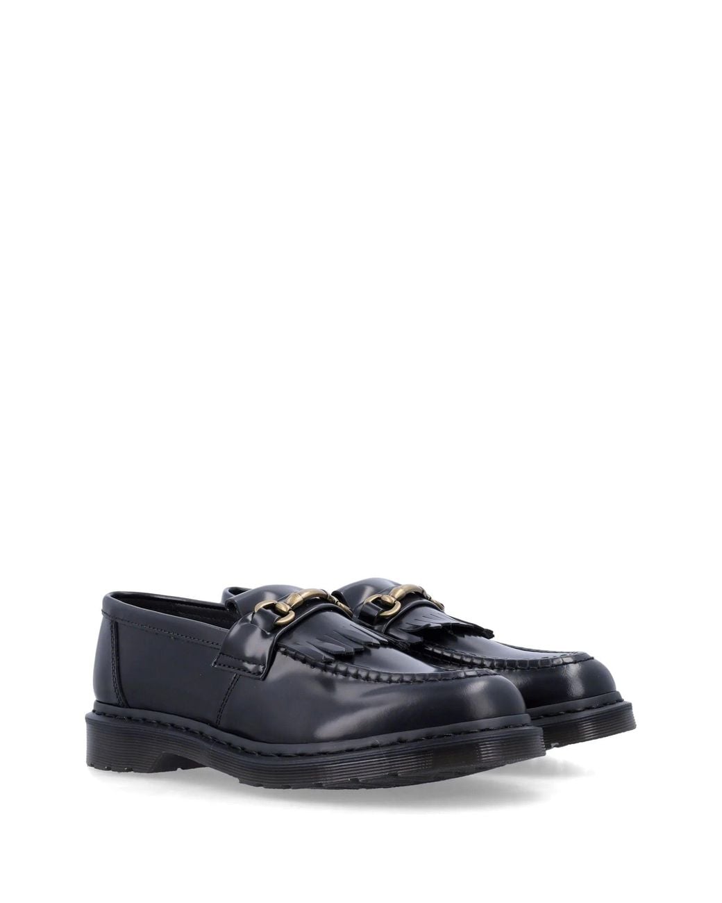 Dr. Martens Blue Adrian Snaffle Shoes