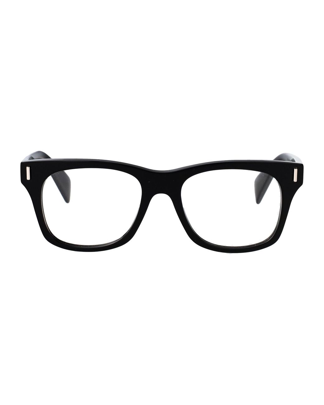 McQueen Black Squared Optical Am0551 O 001