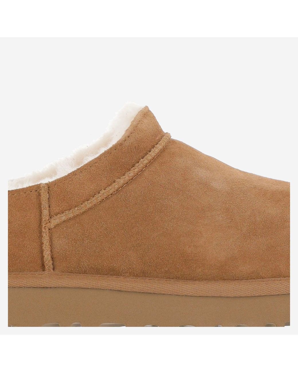 Ugg Brown Micro Suede Mules