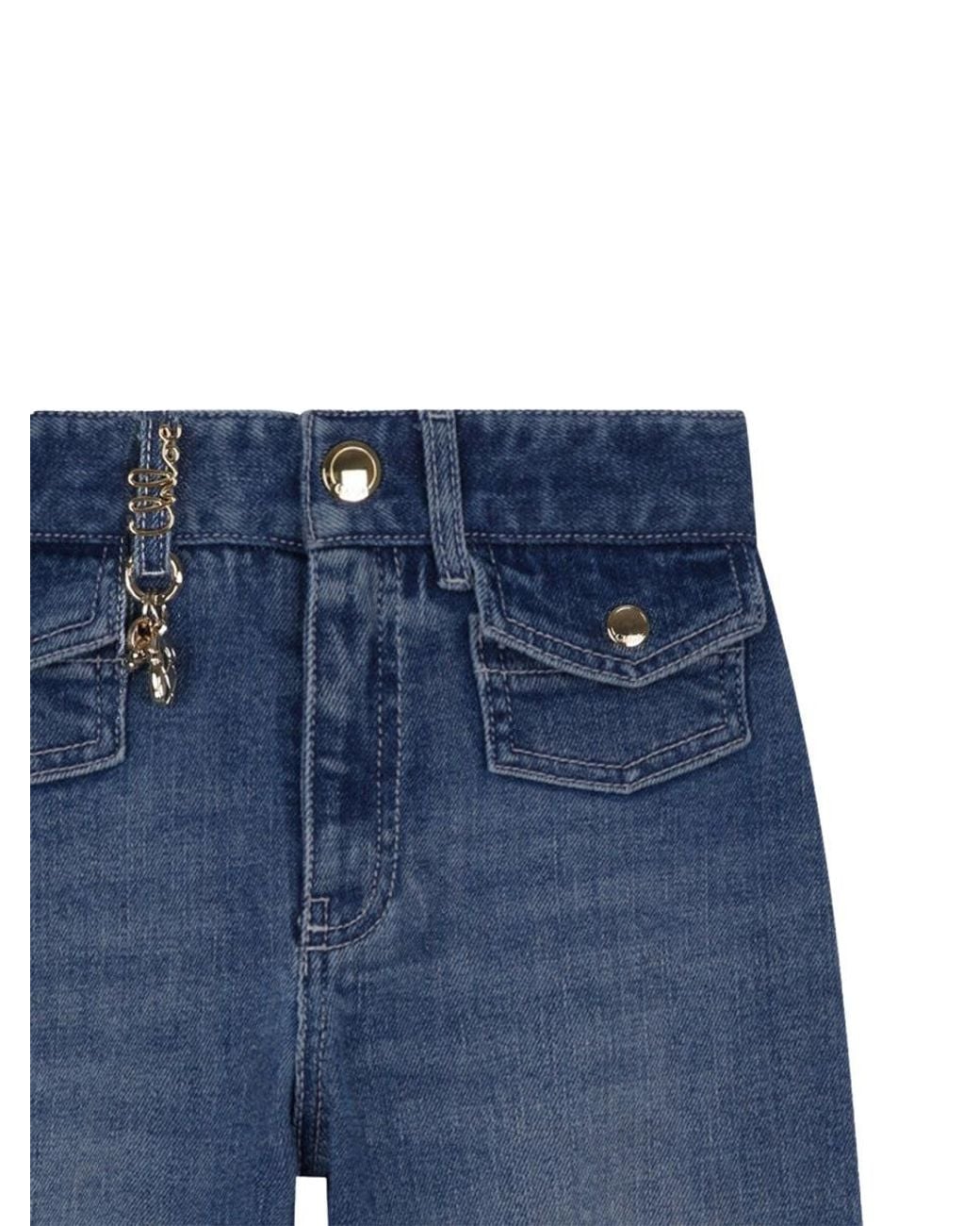 Chloé Blue Pantalone Jeans