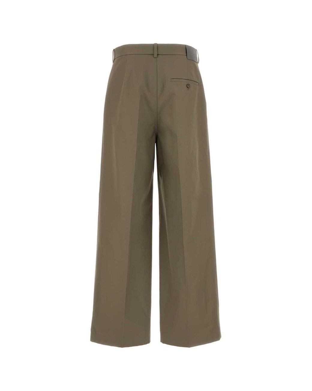 Balenciaga Green Khaki Twill Chino Pant